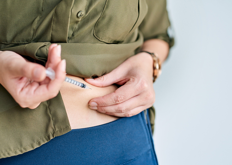 Solución para el cuidado de la diabetes