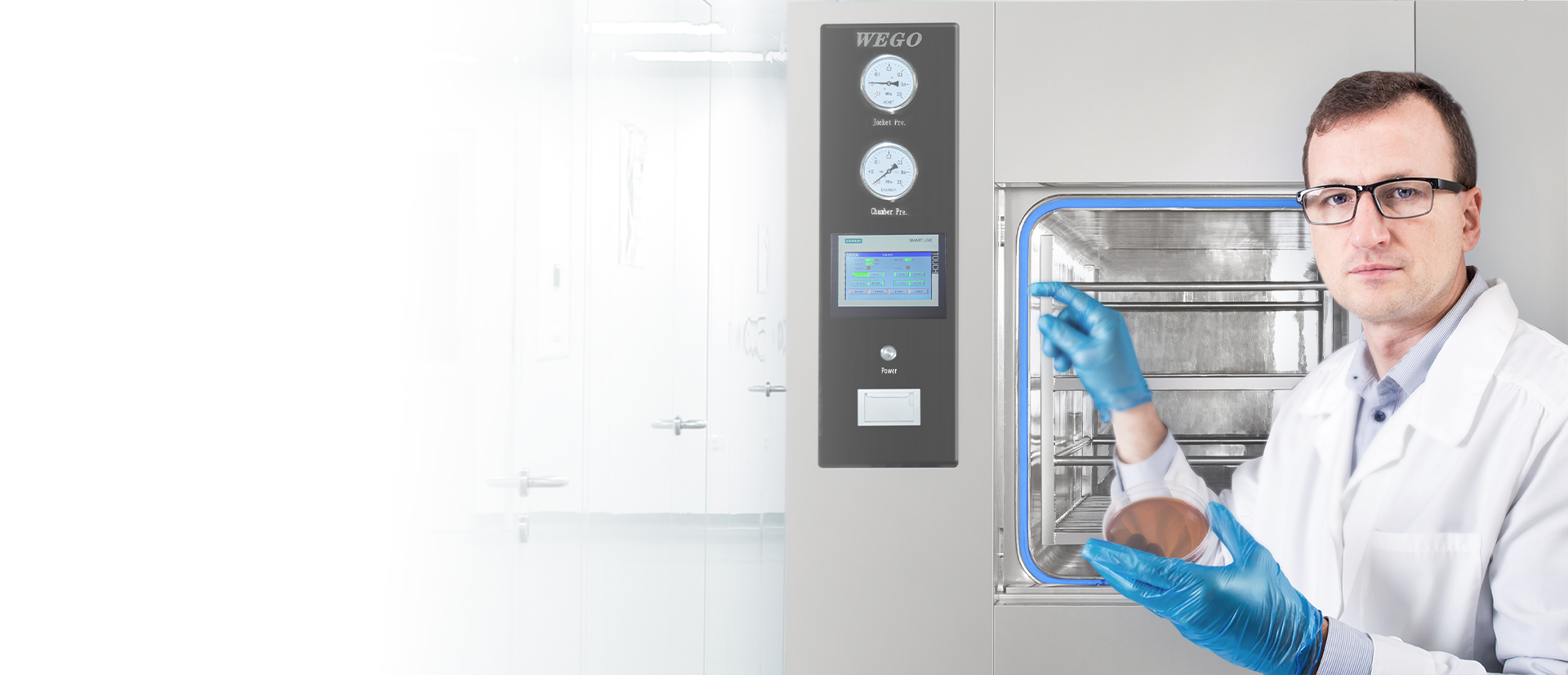 vertical steam sterilizer